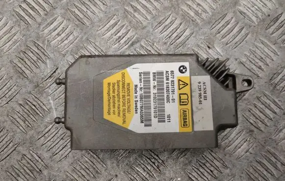 BMW 5 F10 F11 Airbag control unit/module 9231791 65779231791