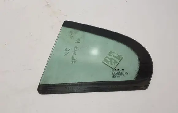Rear vent window glass