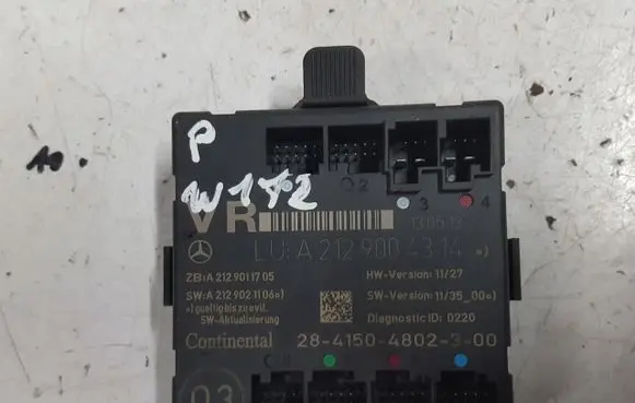 Mercedes-Benz SLK R172 Door control unit/module A2129004314