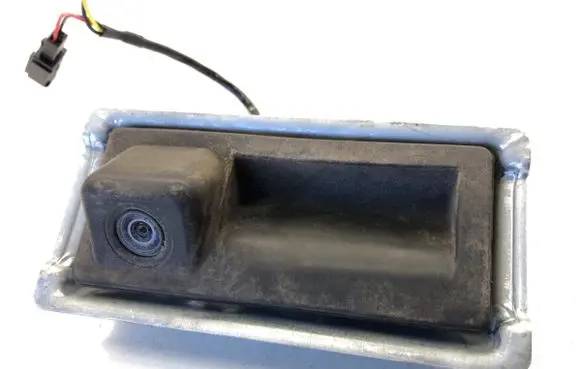 Volkswagen Touareg II Tailgate/trunk/boot exterior handle 3C9827229C