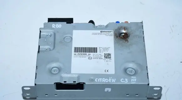 Citroen C3 Radio/CD/DVD/GPS head unit 9822939580