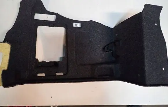 Volkswagen Golf VI Trunk/boot side trim panel 5K7867427C