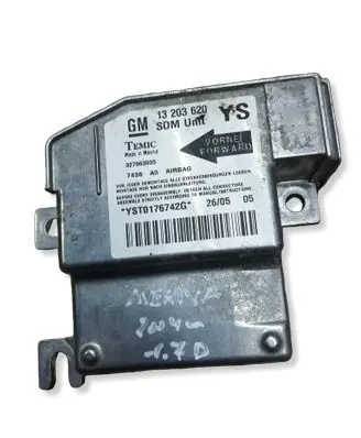 Opel Meriva A Airbag control unit/module 13203620 327963935 YST0176742G