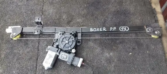 Peugeot Boxer Front door window regulator with motor 1368921080