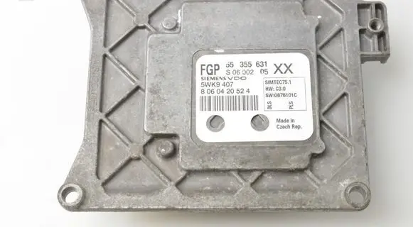Opel Vectra C Engine control unit/module 55355631