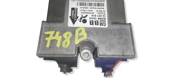 Opel Astra H Airbag control unit/module 13227919 327963935 401555A5