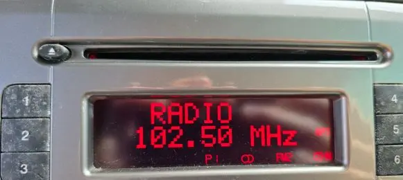 Alfa Romeo Mito Radio/CD/DVD/GPS head unit 1560978800 7640356316