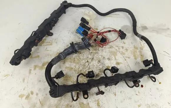 BMW X5 E70 Engine installation wiring loom 7608388 7608387
