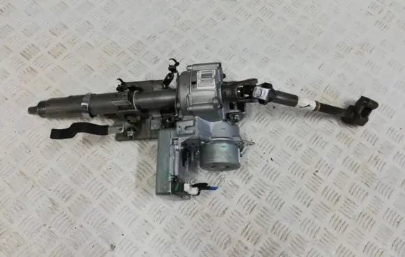 Steering wheel axle set