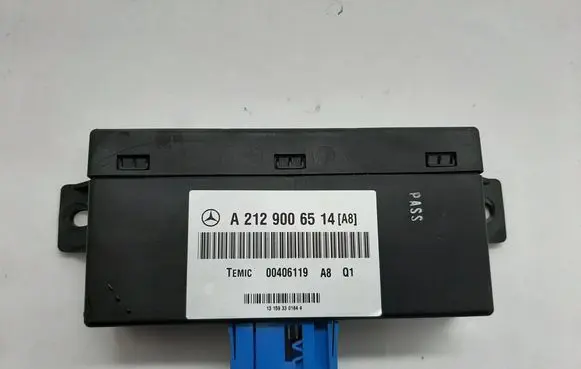 Mercedes-Benz E W212 Air suspension control unit module (rear) A2129006514