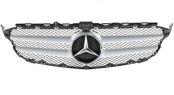 Mercedes-Benz E AMG W210 Front bumper upper radiator grill A2058880860