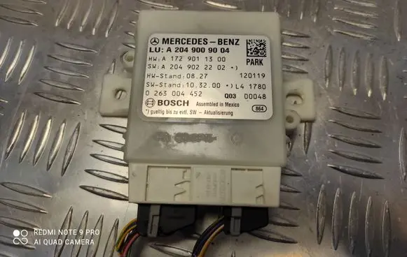 Mercedes-Benz C W204 Parking PDC control unit/module A2049009004
