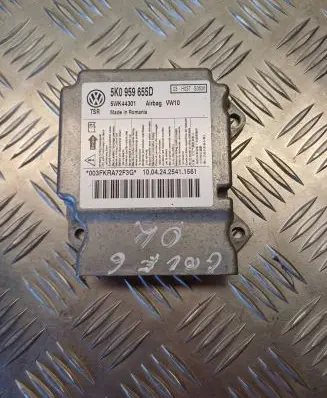 Volkswagen Golf VI Airbag control unit/module 5K0959655D 5WK44301