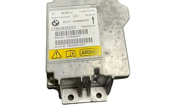 BMW 1 E82 E88 Airbag control unit/module 0285010070 31918443201