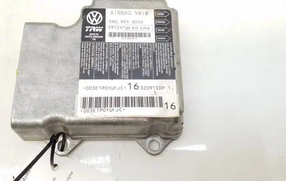 Volkswagen PASSAT B6 Airbag control unit/module 5N0959655H 5N0959655