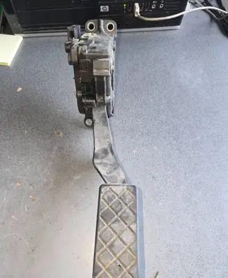 Accelerator throttle pedal