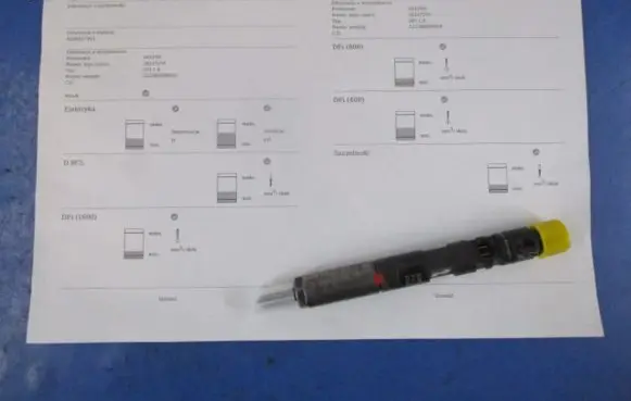 Renault Scenic II - Grand scenic II Fuel injector 8200827965