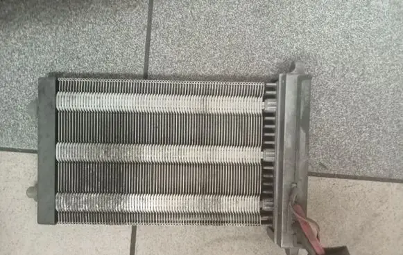 Electric cabin heater radiator