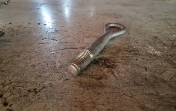 Nissan Tiida C11 Towing hook eye 