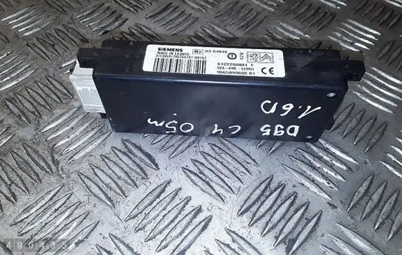 Citroen C4 I Bluetooth control unit module 9665099680