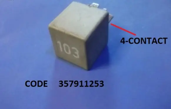 Ford Galaxy Fuel pump relay 357911253
