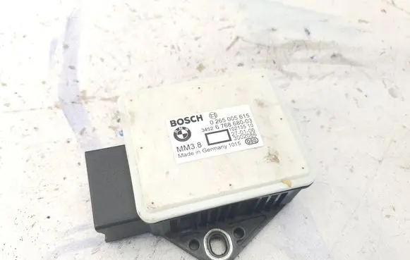 BMW 5 E60 E61 ESP acceleration yaw rate sensor 6768680 34526768680 0265005615