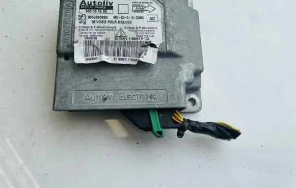 Peugeot 407 Airbag control unit/module 9655880880 603554600