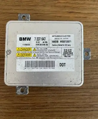 BMW 3 E90 E91 Headlight ballast module Xenon 7237647