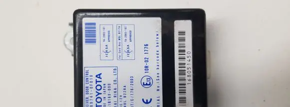 Toyota Corolla Verso AR10 Door control unit/module 897410F010