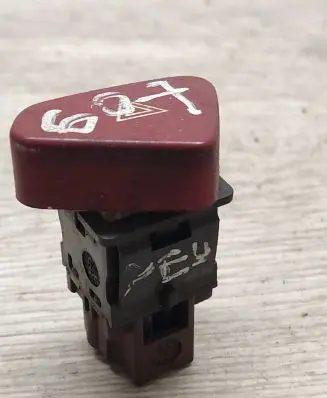 Peugeot 607 Hazard light switch 96296484-KR