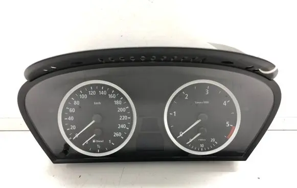 BMW 5 E60 E61 Speedometer (instrument cluster) 6974576