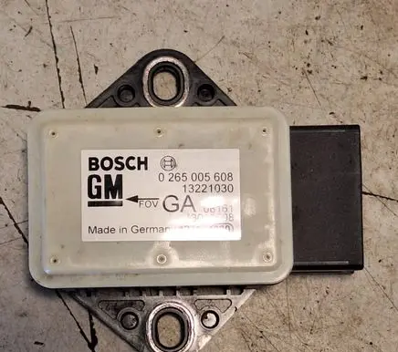 Opel Meriva A ESP acceleration yaw rate sensor 1275100721 0265005608 13221030