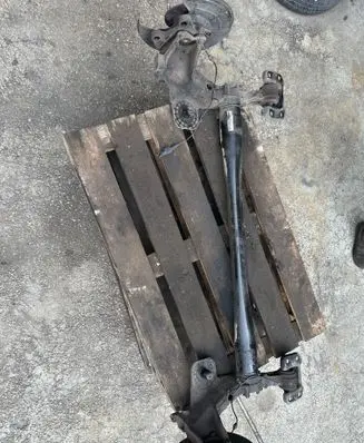 Rear axle beam