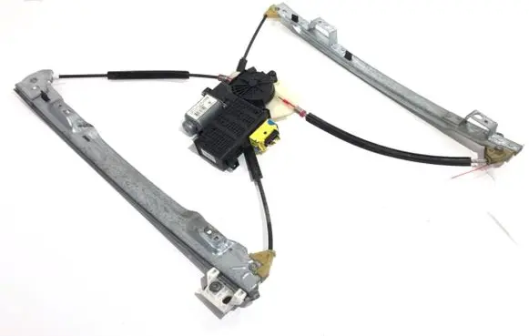 Front door window regulator with motor