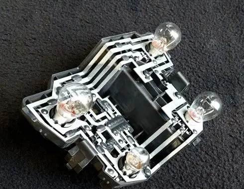 Volvo S80 Tail light bulb cover holder THK170D0T 159234