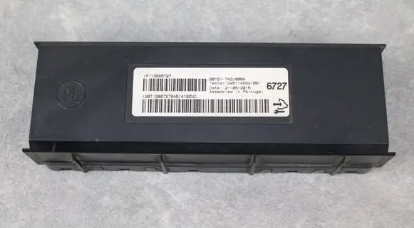 Opel Zafira C Other control units/modules 13586727