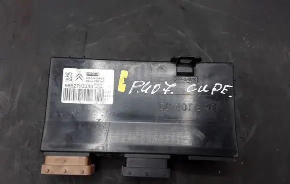Peugeot 407 Seat control module 9662793380