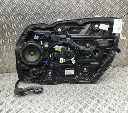 Front door window regulator with motor