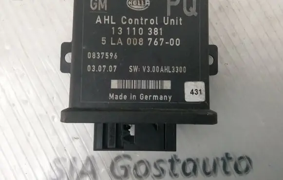 Opel Astra H Xenon control unit/module 13110381 5LA00876700