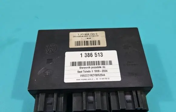 Seat Toledo II (1M) Central body control module 1J0959799S IMPRK1386513