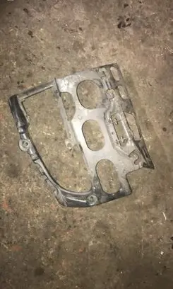 BMW 5 E60 E61 Front bumper mounting bracket 7178069