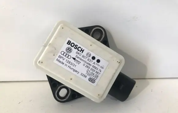 Audi A5 8T 8F ESP acceleration yaw rate sensor 8K0907637A