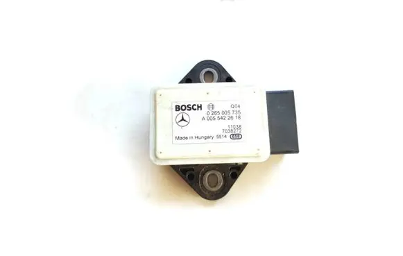 Mercedes-Benz E W212 ESP acceleration yaw rate sensor A0055422618 0265005735 7038272