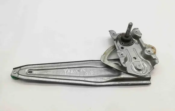 Toyota Yaris Rear window lifting mechanism without motor