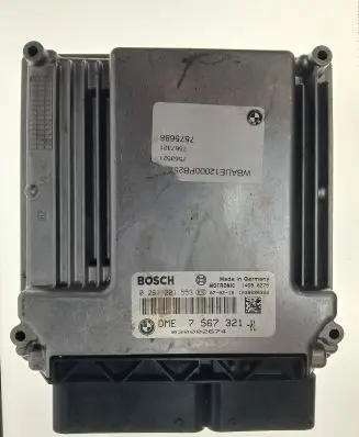BMW 1 E81 E87 Engine control unit/module 0261201553 7567321 030002674