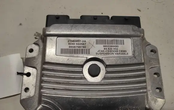 Peugeot 407 Gearbox control unit/module 216604972A 6040022587 9658798780