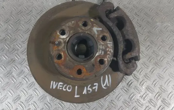 Front wheel hub spindle knuckle