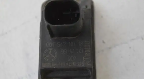 Airbag deployment crash/impact sensor