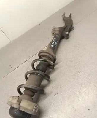 Front shock absorber with coil spring
