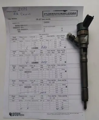 KIA Carens I Fuel injector 0445110101